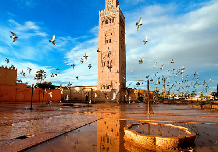 Admire the Koutoubia Mosque