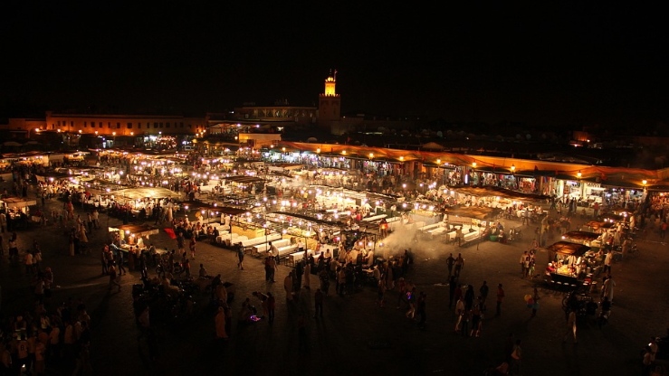 Experience Djemaa el-Fna Square at Night